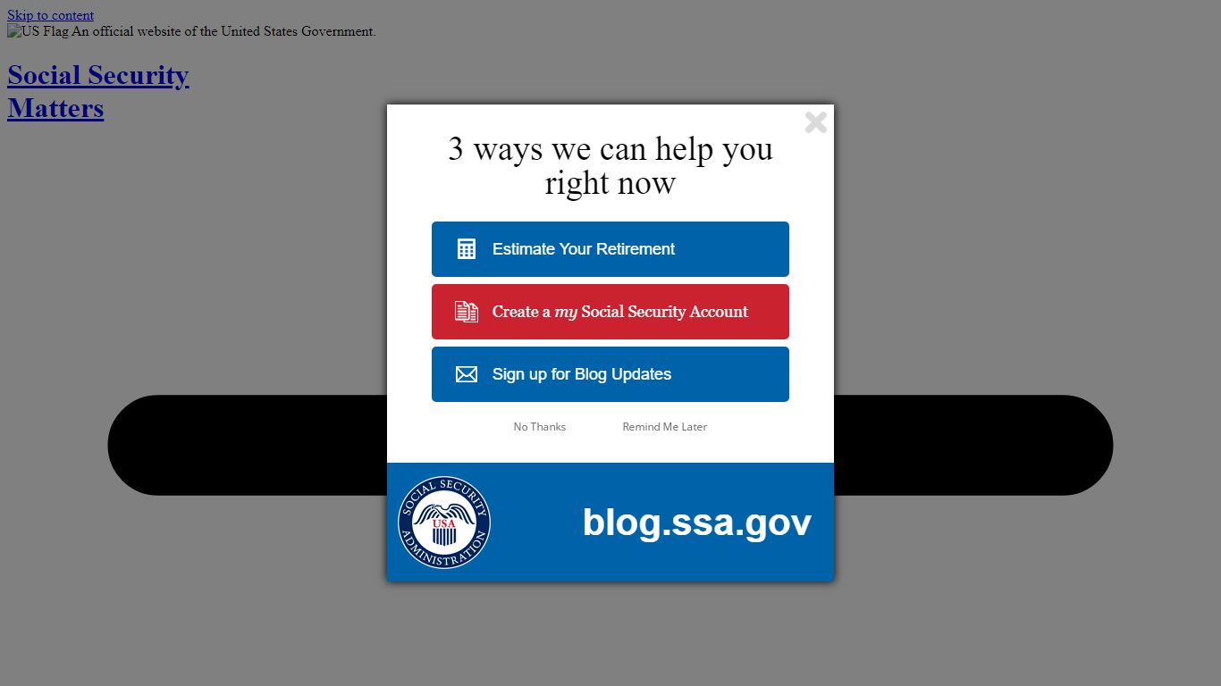 Social Security Serves People Like You: Veterans, Women, LGBTQ+, and ...